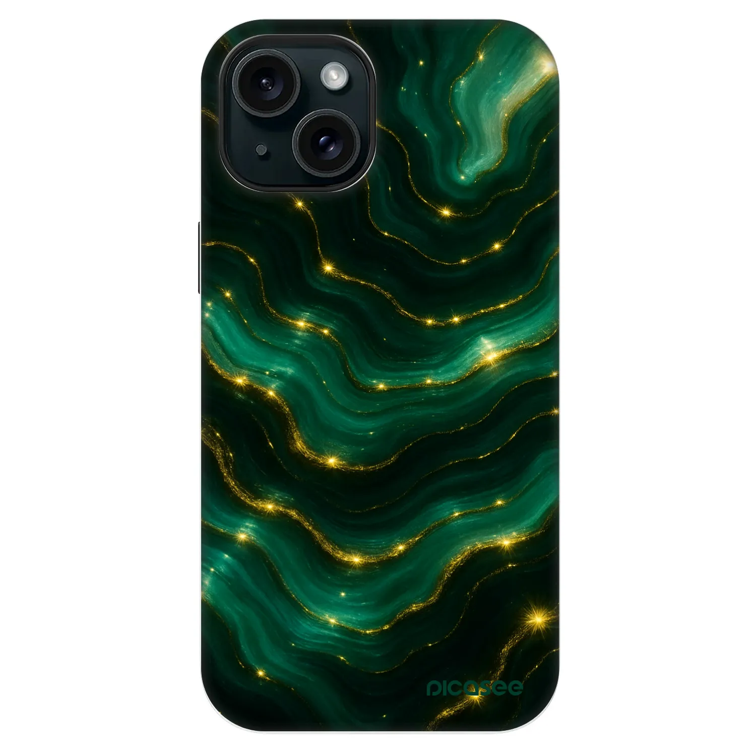 Picasee Fashion Case MagSafe pentru Apple iPhone 13 - Emerald