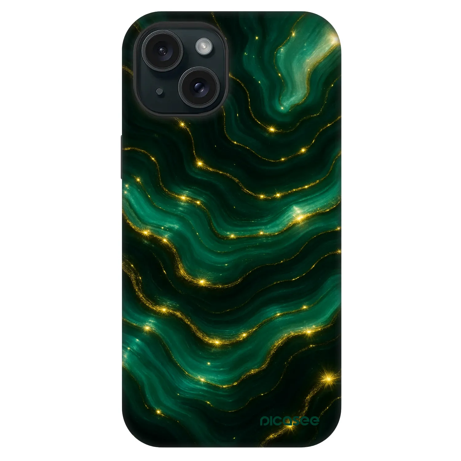 Picasee Fashion Case MagSafe pentru Apple iPhone 15 - Emerald