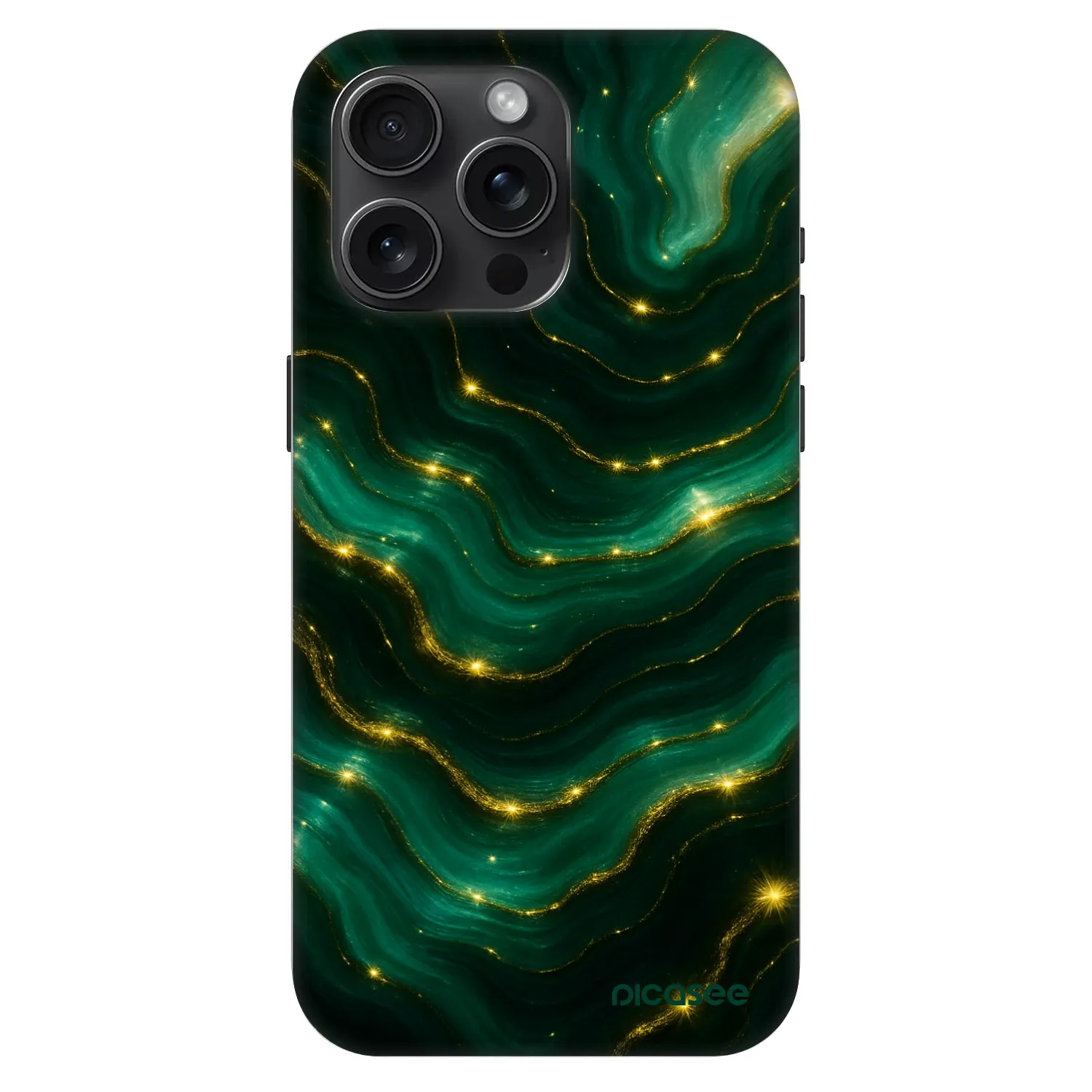 Picasee Fashion Case MagSafe pentru Apple iPhone 15 Pro Max - Emerald