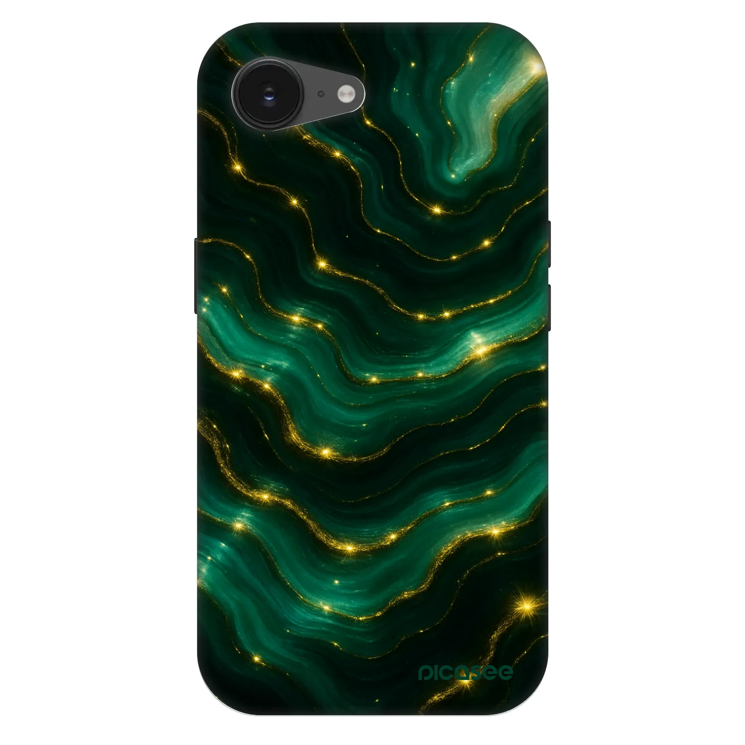 Picasee Fashion Case MagSafe pentru Apple iPhone 16e - Emerald