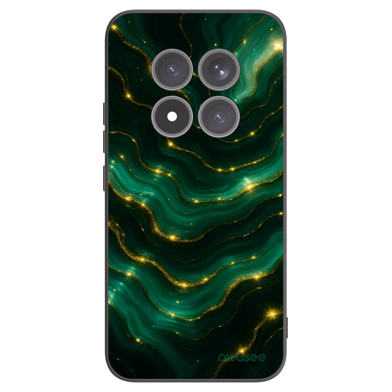 Picasee husă neagră din silicon pentru Xiaomi Redmi Note 15 Pro+ - Emerald