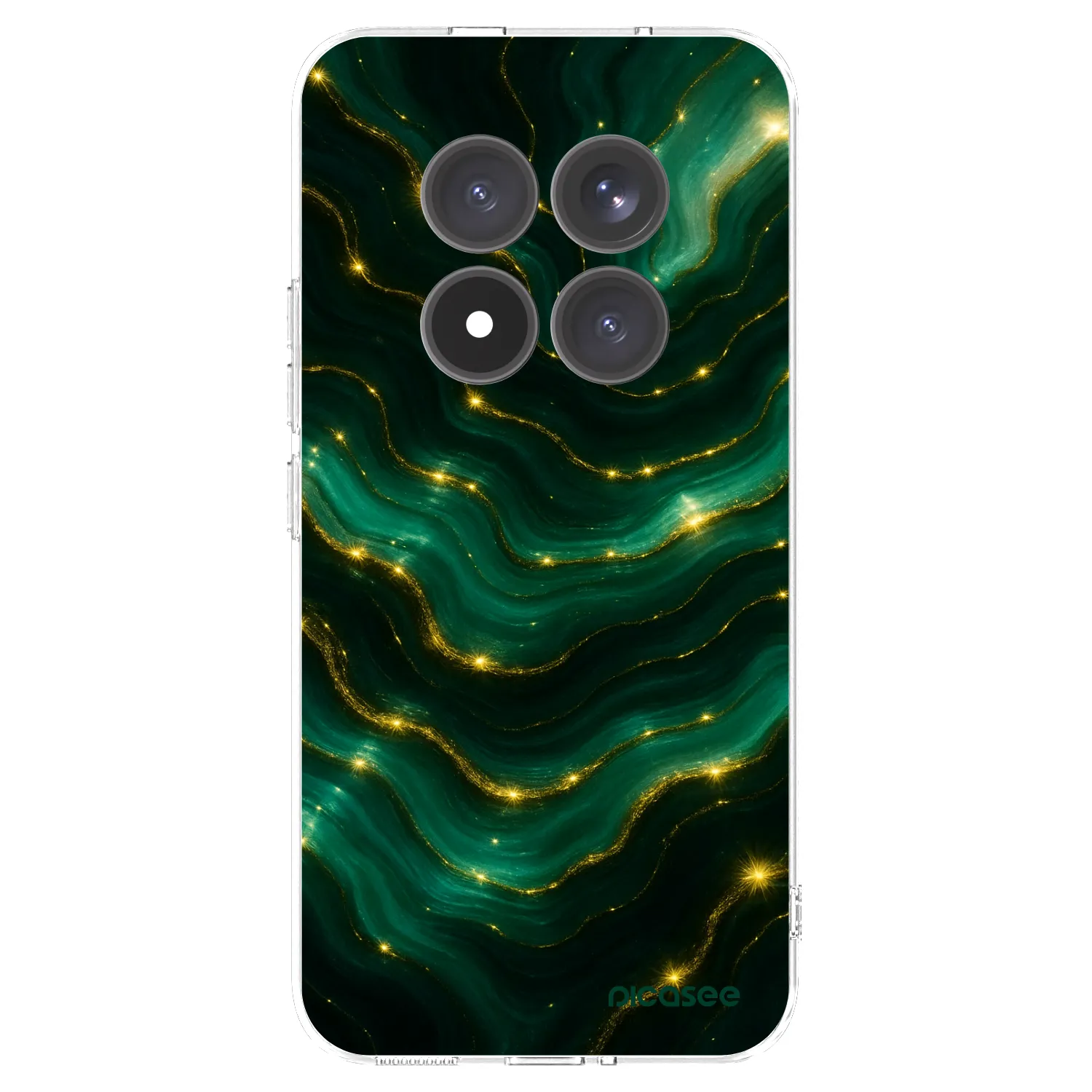 Picasee husă transparentă din silicon pentru Xiaomi Redmi Note 15 Pro+ - Emerald