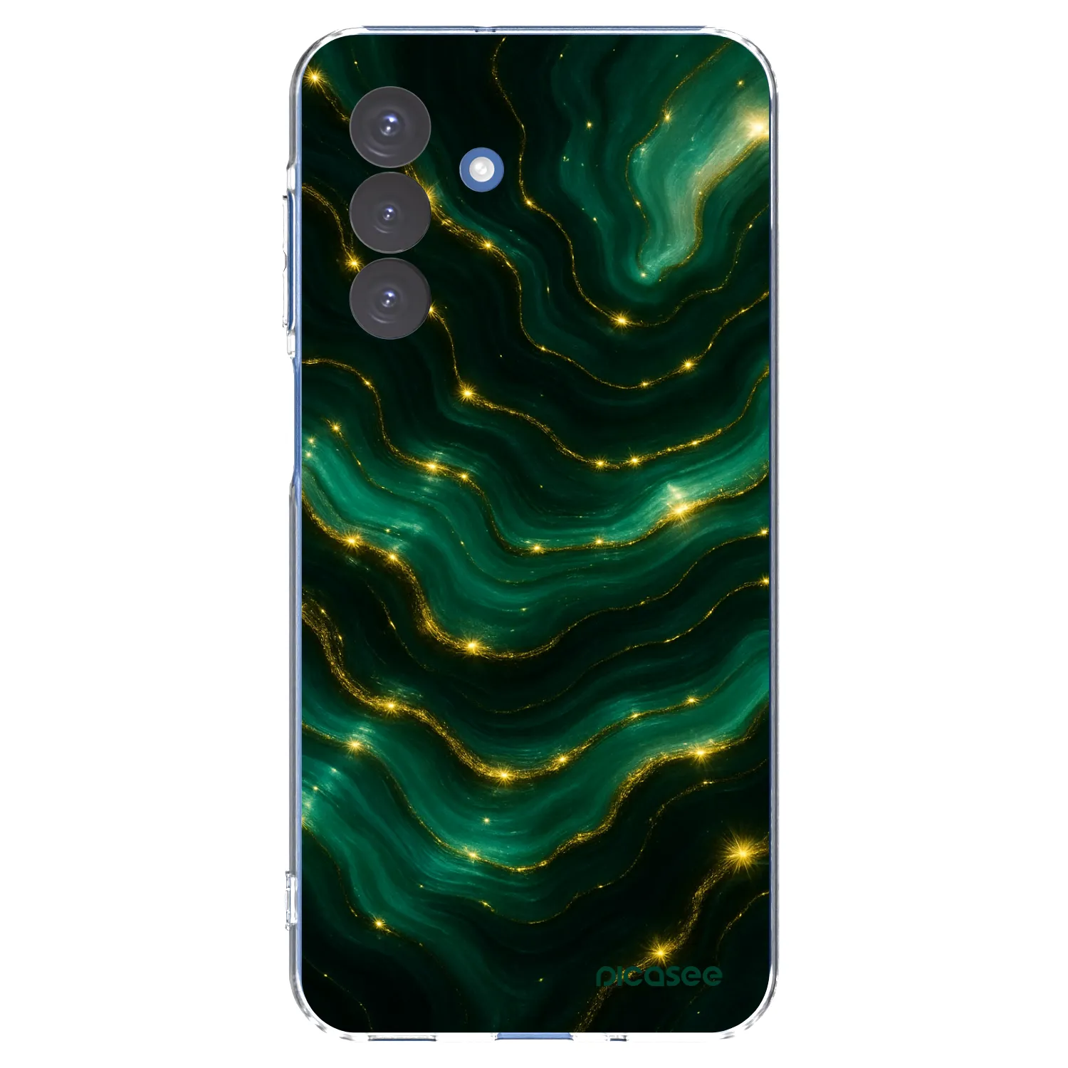 Picasee husă transparentă din silicon pentru Samsung Galaxy A17 5G - Emerald