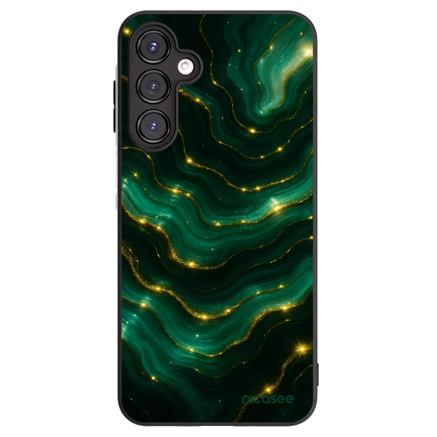 Picasee husă neagră din silicon pentru Samsung Galaxy A16 4G - Emerald