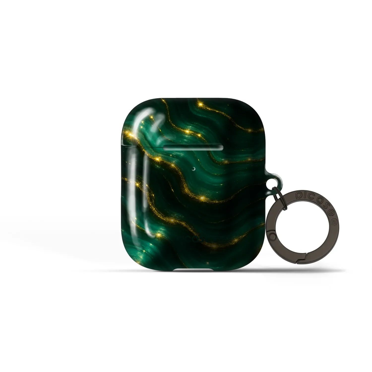 Picasee Obal pro Apple AirPods 1 - Emerald
