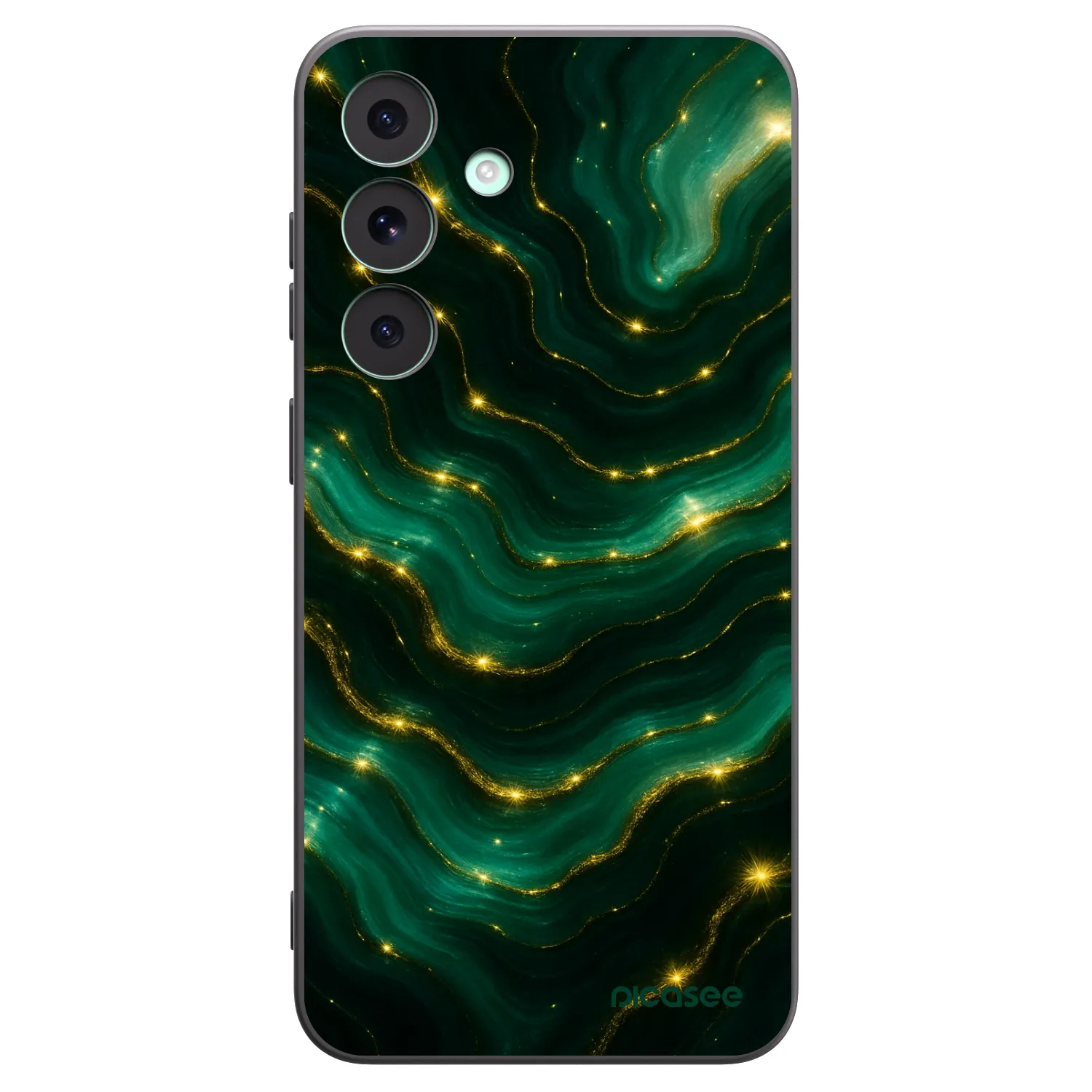 Picasee husă neagră din silicon pentru Samsung Galaxy S26 FE - Emerald