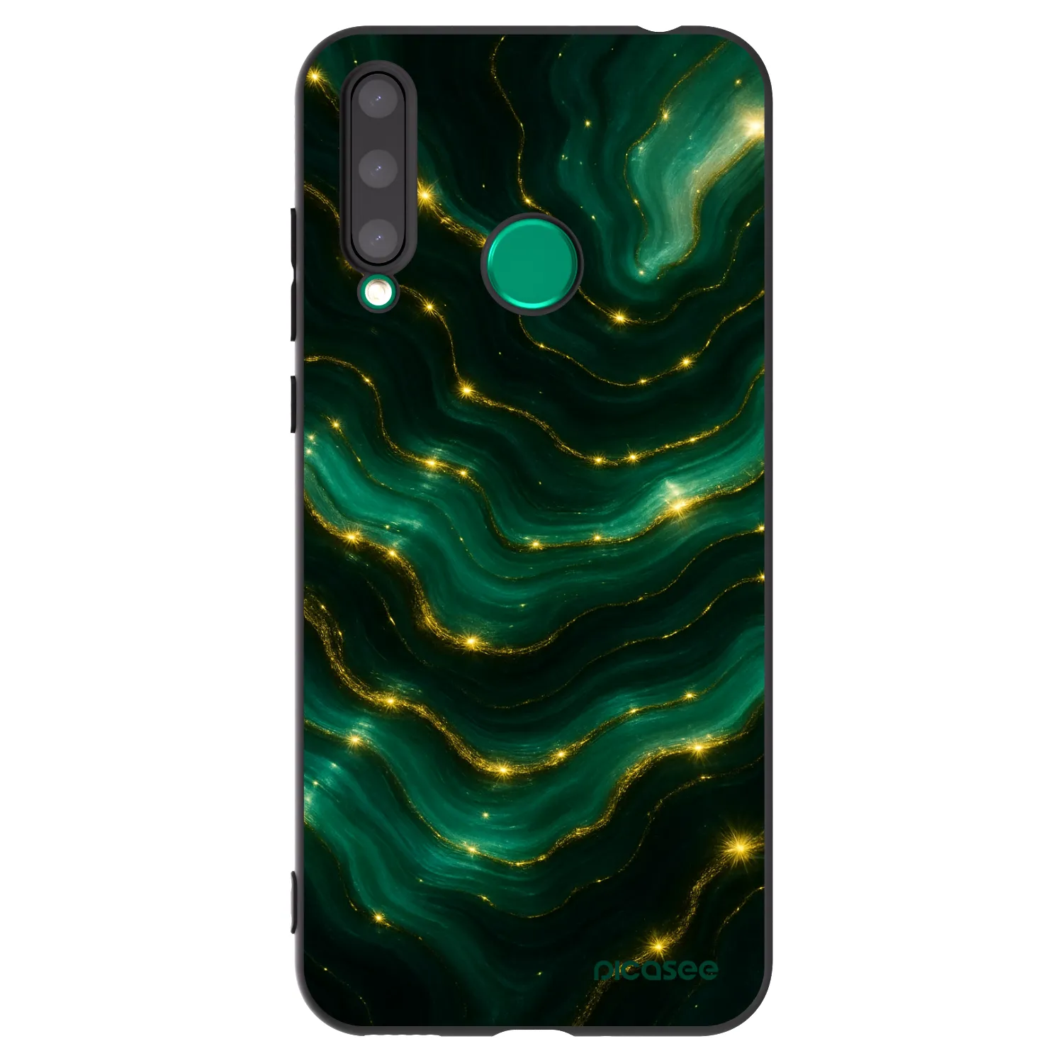 Picasee husă neagră din silicon pentru Honor 20 Lite - Emerald
