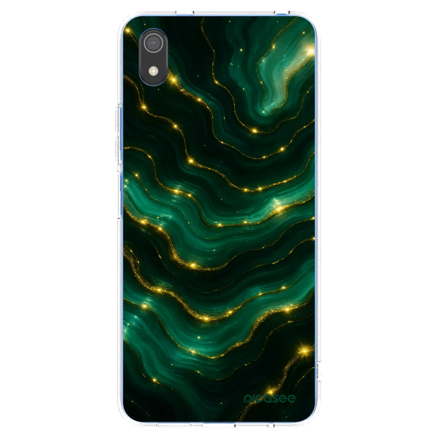 Picasee husă transparentă din silicon pentru Xiaomi Redmi 7A - Emerald