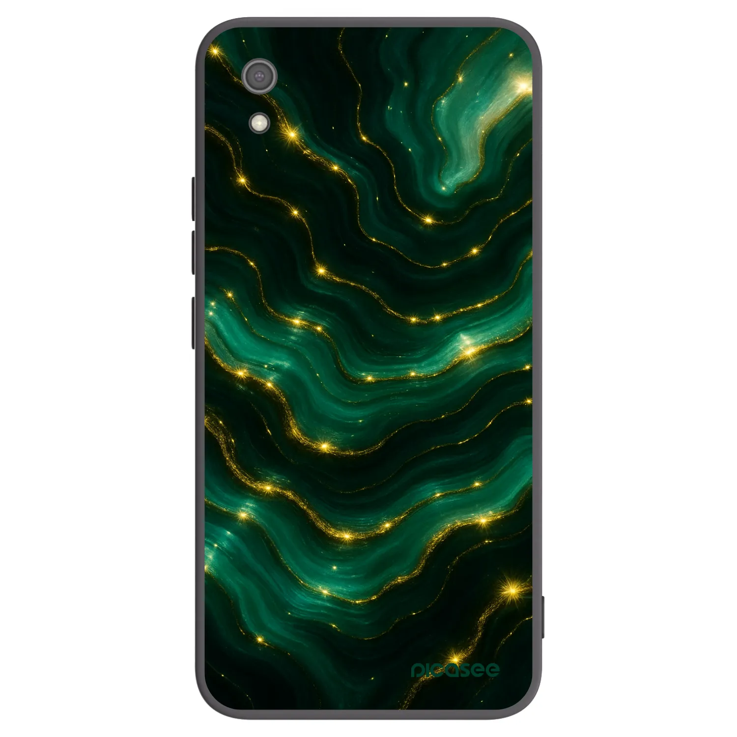 Picasee husă neagră din silicon pentru Xiaomi Redmi 7A - Emerald