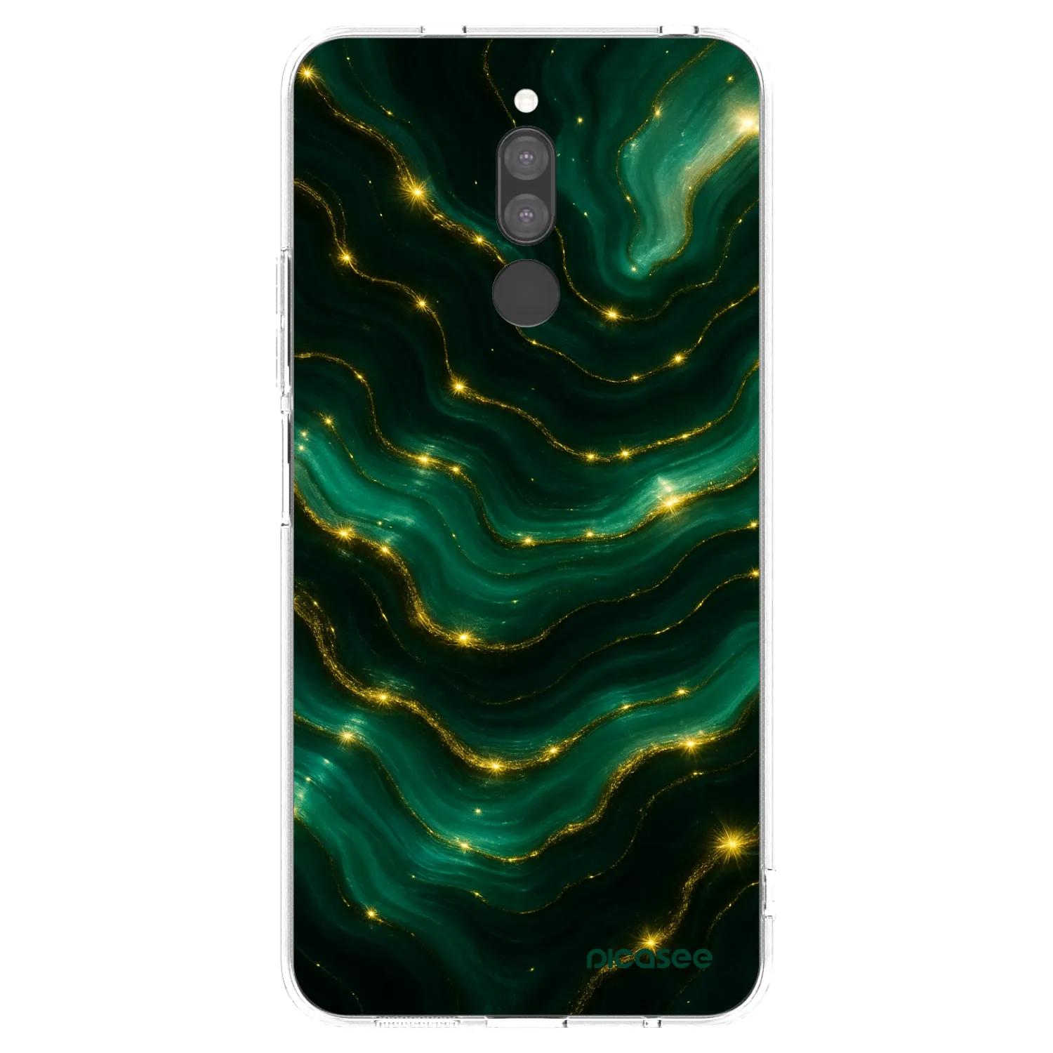 Picasee husă transparentă din silicon pentru Xiaomi Redmi 8 - Emerald