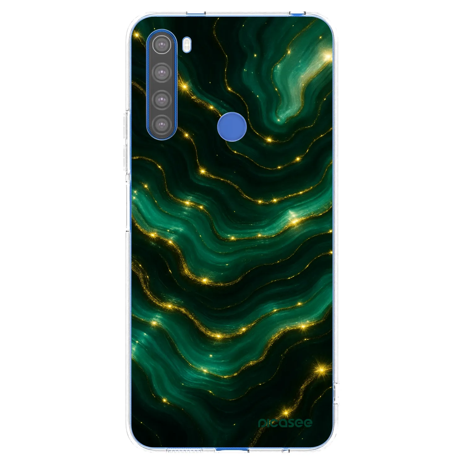 Picasee husă transparentă din silicon pentru Xiaomi Redmi Note 8T - Emerald
