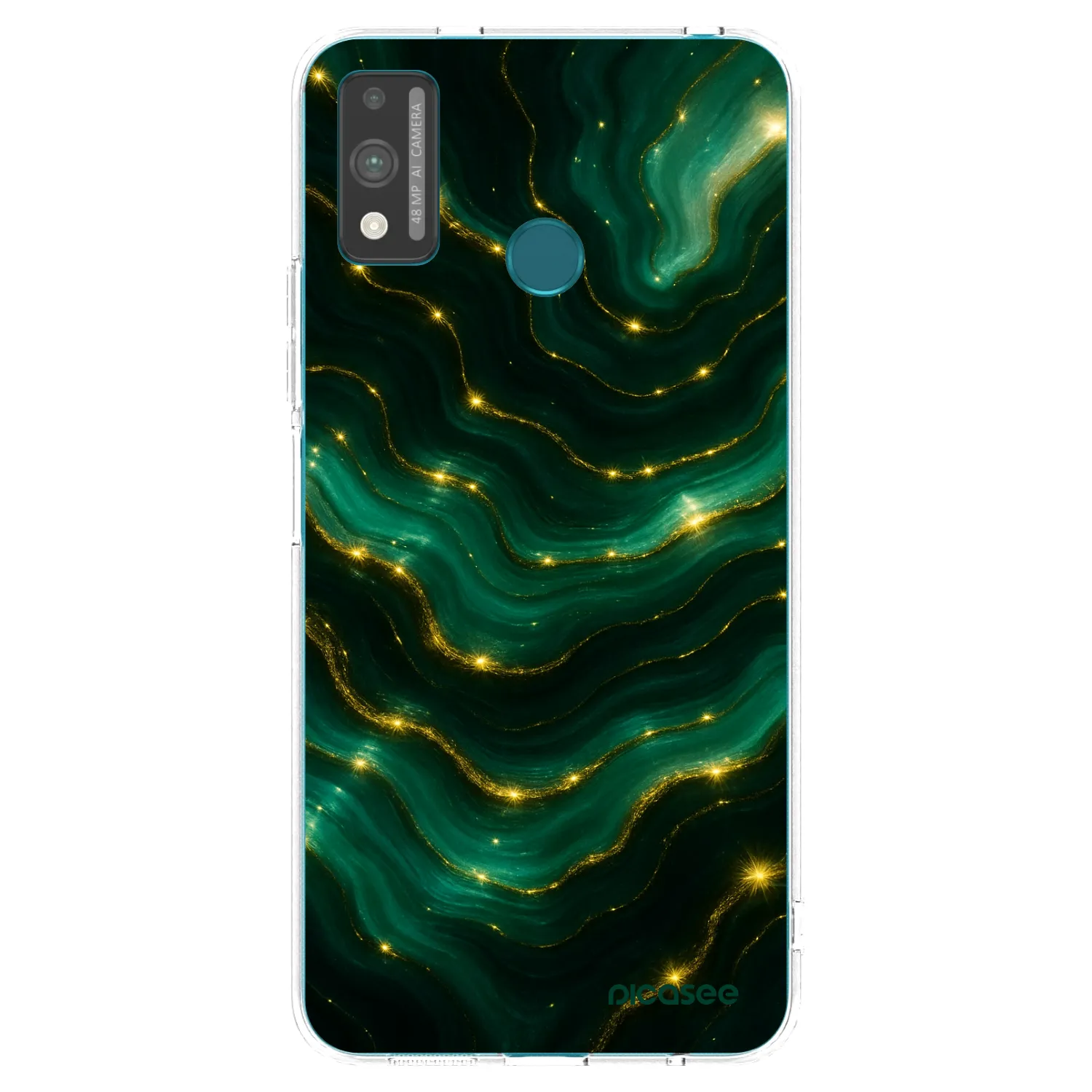 Picasee husă transparentă din silicon pentru Honor 9X Lite - Emerald