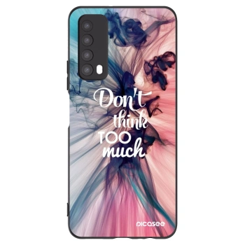 Picasee husă neagră din silicon pentru Huawei P Smart 2021 - Don't think TOO much