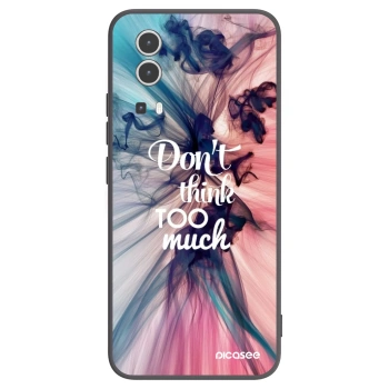 Picasee husă neagră din silicon pentru Vivo Y72 5G - Don't think TOO much
