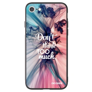 Picasee ULTIMATE CASE pentru Apple iPhone SE 2022 - Don't think TOO much