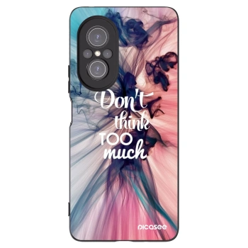 Picasee husă neagră din silicon pentru Huawei Nova 9 SE - Don't think TOO much