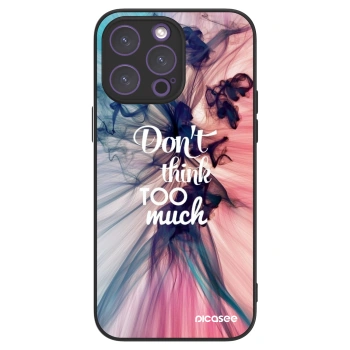 Picasee ULTIMATE CASE pentru Apple iPhone 14 Pro Max - Don't think TOO much