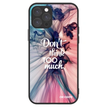 Picasee ULTIMATE CASE MagSafe pentru Apple iPhone 12 Pro - Don't think TOO much