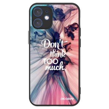 Picasee ULTIMATE CASE MagSafe pentru Apple iPhone 12 mini - Don't think TOO much