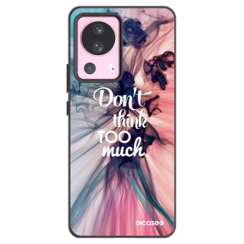 Picasee husă neagră din silicon pentru Xiaomi 13 Lite - Don't think TOO much