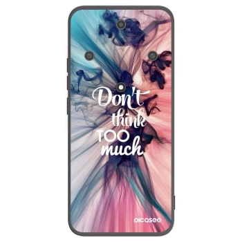 Picasee husă neagră din silicon pentru Honor Magic5 Lite 5G - Don't think TOO much