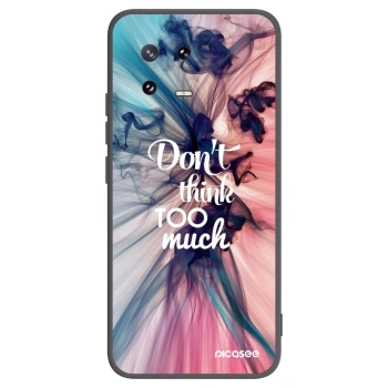 Picasee husă neagră din silicon pentru Xiaomi 13 Pro - Don't think TOO much
