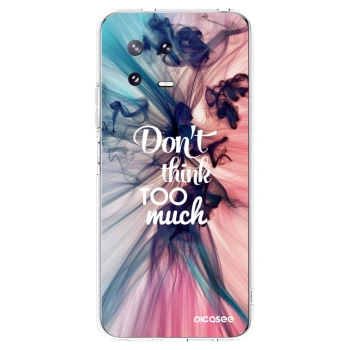 Picasee husă transparentă din silicon pentru Xiaomi 13 Pro - Don't think TOO much