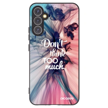 Picasee husă neagră din silicon pentru Samsung Galaxy A34 5G A346B - Don't think TOO much