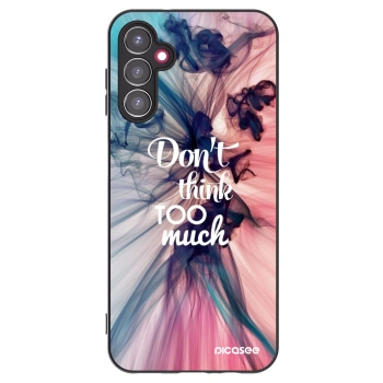 Picasee husă neagră din silicon pentru Samsung Galaxy A14 4G A145R - Don't think TOO much