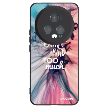 Picasee husă neagră din silicon pentru Honor Magic5 Pro - Don't think TOO much