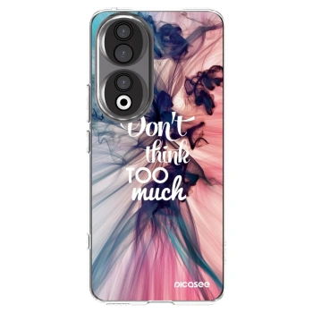 Picasee husă transparentă din silicon pentru Honor 90 5G - Don't think TOO much