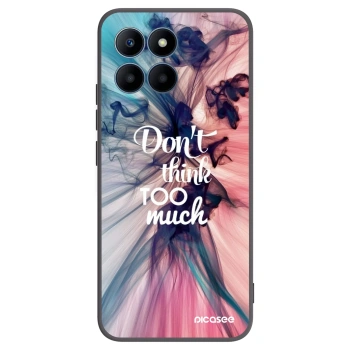 Picasee husă neagră din silicon pentru Honor 70 Lite - Don't think TOO much