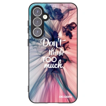Picasee husă neagră din silicon pentru Samsung Galaxy S23 FE S711B - Don't think TOO much