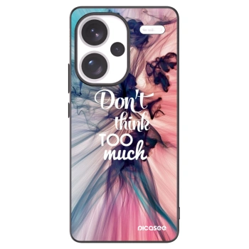 Picasee husă neagră din silicon pentru Xiaomi Redmi Note 13 Pro+ 5G - Don't think TOO much