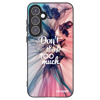 Picasee husă neagră din silicon pentru Samsung Galaxy A55 5G A556B - Don't think TOO much