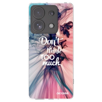 Picasee husă transparentă din silicon pentru Xiaomi Redmi Note 13 Pro 4G - Don't think TOO much
