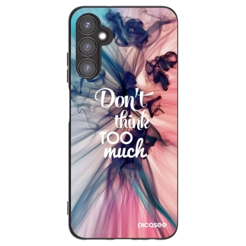 Picasee husă neagră din silicon pentru Samsung Galaxy A05s A057G - Don't think TOO much
