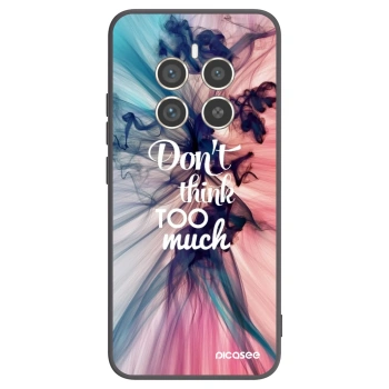 Picasee husă neagră din silicon pentru Realme 12 Pro 5G - Don't think TOO much