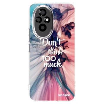 Picasee husă transparentă din silicon pentru Honor 200 5G - Don't think TOO much