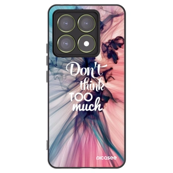 Picasee husă neagră din silicon pentru Xiaomi 14T - Don't think TOO much