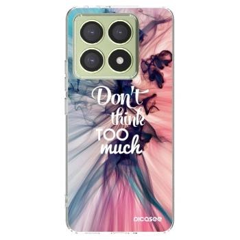 Picasee husă transparentă din silicon pentru Xiaomi 14T - Don't think TOO much