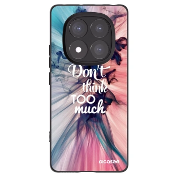 Picasee husă neagră din silicon pentru Xiaomi Redmi Note 14 Pro+ 5G - Don't think TOO much