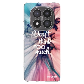 Picasee husă transparentă din silicon pentru Xiaomi Redmi Note 14 Pro+ 5G - Don't think TOO much
