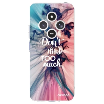 Picasee husă transparentă din silicon pentru Xiaomi Redmi 14C - Don't think TOO much