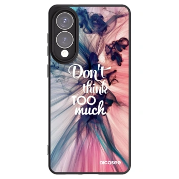 Picasee husă neagră din silicon pentru Samsung Galaxy S25 Edge 5G - Don't think TOO much