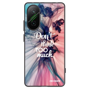 Picasee husă neagră din silicon pentru Xiaomi Poco F7 Pro 5G - Don't think TOO much