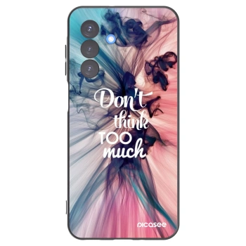 Picasee husă neagră din silicon pentru Samsung Galaxy A17 5G - Don't think TOO much