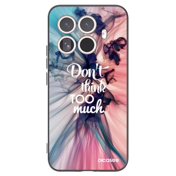 Picasee husă neagră din silicon pentru Xiaomi 15T Pro - Don't think TOO much