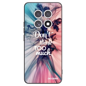 Picasee husă neagră din silicon pentru Xiaomi Redmi Note 15 - Don't think TOO much