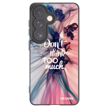 Picasee husă neagră din silicon pentru Samsung Galaxy S26 - Don't think TOO much